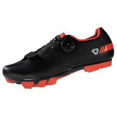 Zapatilla Ciclismo MTB GW Power Hombre Negro Rojo